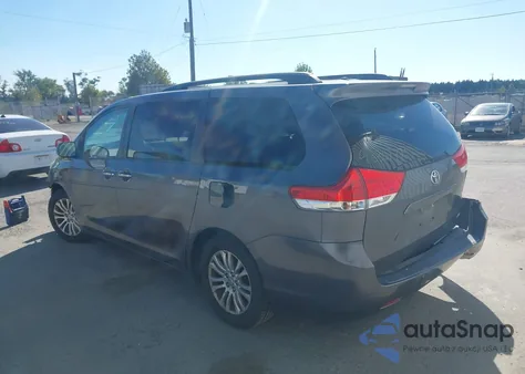 2013 Toyota Sienna Xle V6 8 Passenger из США, поврежденный, VIN 5TDYK3DC4DS352424
